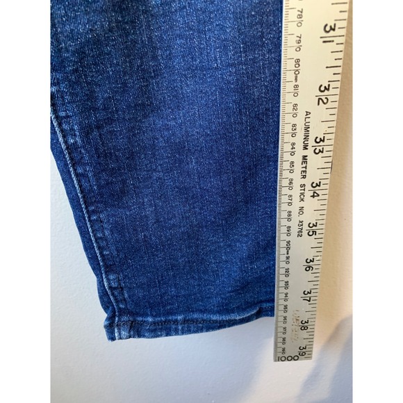 MOTHER The Mid Rise Dazzler Ankle Jeans Size 26 On The Edge Dark Wash Denim - Picture 12 of 15